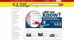 Desktop Screenshot of equiery.horsetrader.com