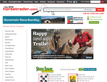 Tablet Screenshot of horsetrader.com